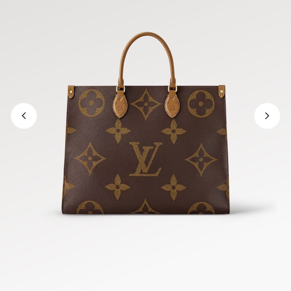 Louis Vuitton Reverse Monogram On-The-Go GM bag